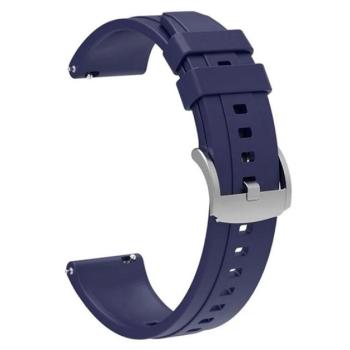 Pótszíj (egyedi méret, szilikon) SÖTÉTKÉK Huawei Watch GT 4 41mm kép