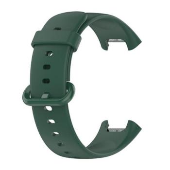 Pótszíj (egyedi méret, szilikon) SÖTÉTZÖLD Xiaomi Redmi Watch 2, Redmi Watch 2 Lite kép