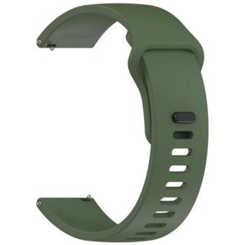 Pótszíj (egyedi méret, szilikon) SÖTÉTZÖLD Xiaomi Redmi Watch 5 Lite, Redmi Watch 5 Active kép