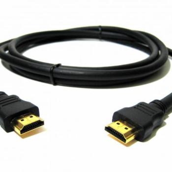 Prémium minőségű aranyozott HDMI KÁBEL 2.0 FULL HD 4K ARC hd ready 3D 3 méter 3m kép
