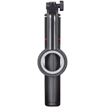 Prémium selfie bot, 21 - 104 cm, 360°-ban forgatható, exponáló gombbal, bluetooth-os, v5.2, Magsafe kompatibilis, tripod állvány funkció, Forcell F-Grip MagSelfie S100M, fekete kép