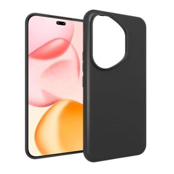 Premium szilikon tok, Honor 400 Pro, Fekete kép