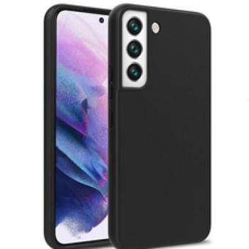 Premium szilikon tok, iPhone 14, Fekete kép