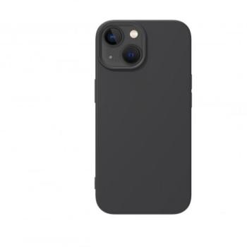 Premium szilikon tok, iPhone 15 Plus, Fekete kép