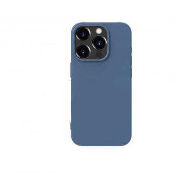 Premium szilikon tok, iPhone 15 Pro Max, Kék kép
