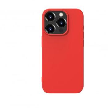 Premium szilikon tok, iPhone 15 Pro Max, Piros kép
