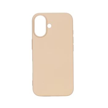 Premium szilikon tok, iPhone 16 Plus, Édes barack kép
