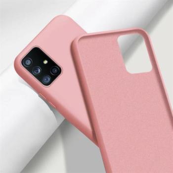 Prémium szilikon tok, Samsung Galaxy A32 4G, Pink kép