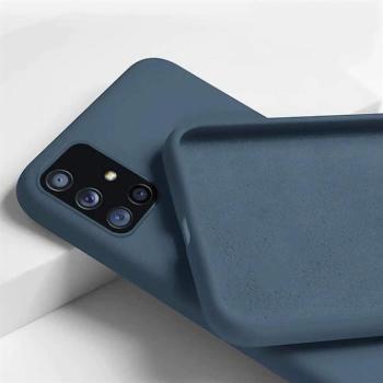 Prémium szilikon tok, Samsung Galaxy A32 5G,kék kép