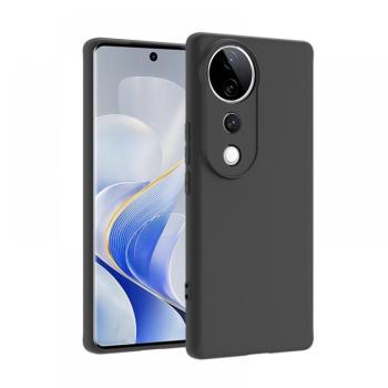 Premium szilikon tok, Vivo V40 5G, Fekete kép