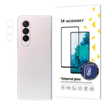 Pretender kamera üveg 9H edzett üveg tempered glass minden kameralencsére Samsung Galaxy Z hajtogatás 3 kamera kép