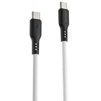 Proove Rebirth Type-C - Type-C kábel 60W 1m - fehér kép