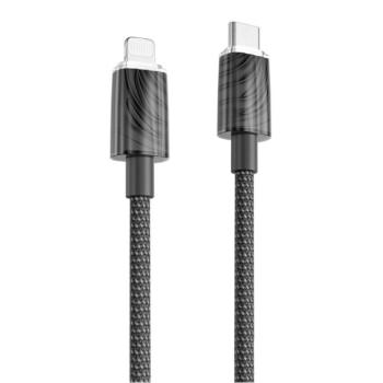 Proove Spectral Type-C - Lightning kábel 3A 1m - fekete kép