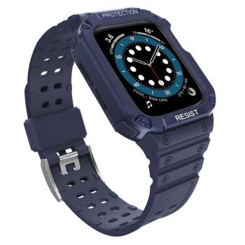 Protect okosóra szíj Watch 7/6/5/4/3/2 / SE (45/44 / 42mm) Blue tok kép