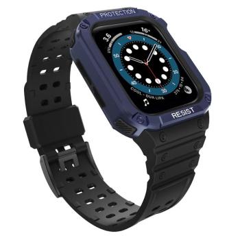 Protect Strap Band sávot az órákhoz 7/6/5/4/3/2 / SE (45/44 / 42mm) fekete tok kép