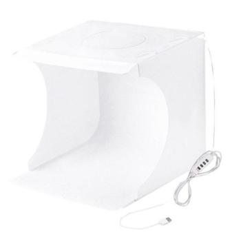 Puluz PU5023 LED fotósátor, 23cm, fehér kép