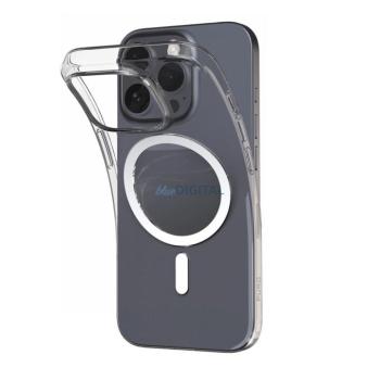 Puro 03 MagSafe szilikon tok iPhone 16 Pro Max - átlátszó kép