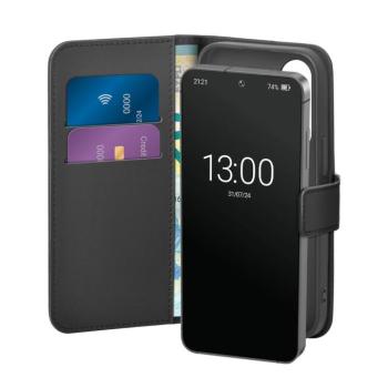 Puro Booklet kinyitható tok Samsung Galaxy S25 - fekete kép