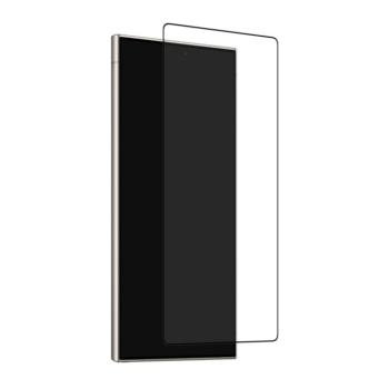 Puro Frame edzett üveg kijelzővédő fekete szegéllyel Samsung Galaxy S25 Ultra kép