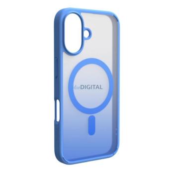 Puro Gradient MagSafe szilikon tok iPhone 16 - kék kép
