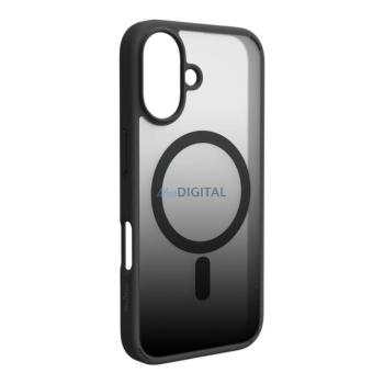 Puro Gradient MagSafe szilikon tok iPhone 16 Plus - fekete kép