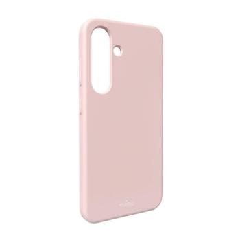 Puro Icon Silicone tok Samsung Galaxy S25 - rózsaszín kép