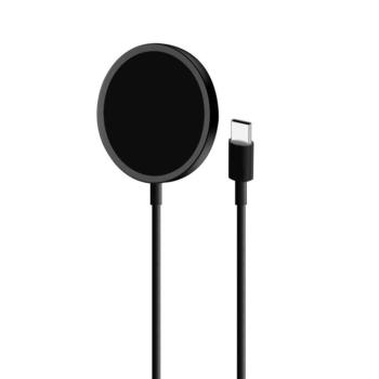 Puro Magnetico MagSafe-kompatibilis vezeték nélküli töltő 15W - fekete kép