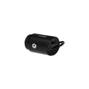 Puro Mini autós töltő 1xUSB-C csatlakozással 20W - fekete kép