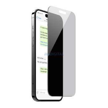 Puro Privacy betekintésvédett edzett üveg iPhone 16 Plus / iPhone 15 Plus kép