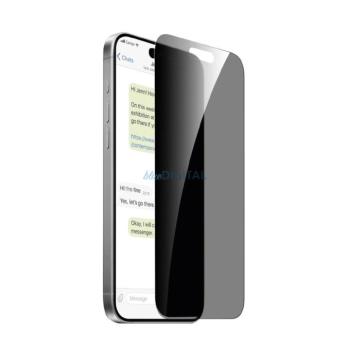 Puro Privacy betekintésvédett edzett üveg iPhone 16 Pro kép