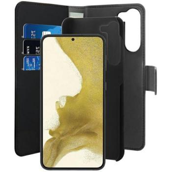 Puro PUSGS23PBOOKC3BLK Wallet Detachable könyvtok Samsung Galaxy S23 Plus - fekete kép