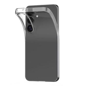 Puro Silicone tok Samsung Galaxy S25 Plus - átlátszó kép