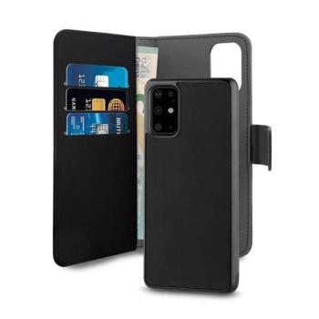 Puro Wallet Detachable Huawei P40 2 az 1-ben fekete könyvtok + hátlap kép