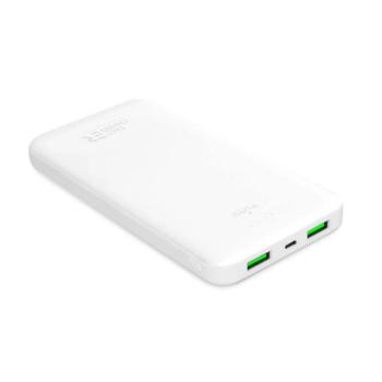 Puro White powerbank 2xUSB-A és 1xUSB-C csatlakozással 10000mAh 12W 2.4A - fehér kép