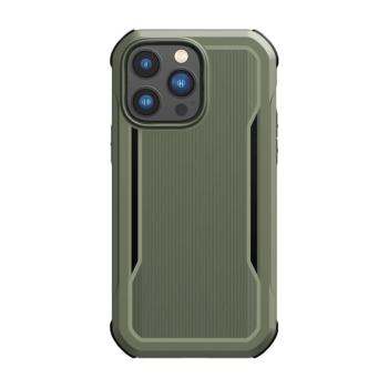 Raptic Fort Case iPhone 14 Pro tok MagSafe páncélozott borítással zöld kép