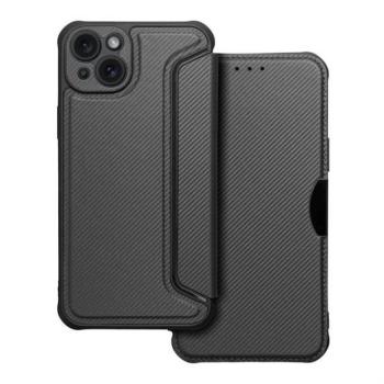 RAZOR Book iPhone 15 Plus fekete tok kép