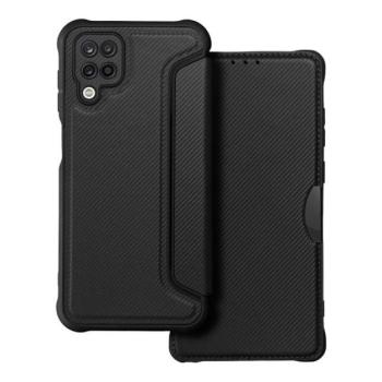 Razor book Samsung Galaxy A12 flip tok, fekete kép