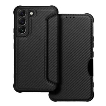 Razor book Samsung Galaxy S22 flip tok, fekete kép