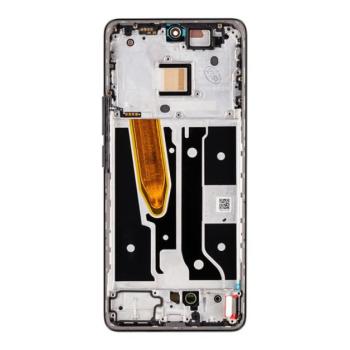 Realme 11 Pro+ 5G gyári LCD kijelző kerettel, fekete (Service Pack) kép