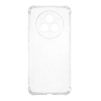 Realme 14 Pro, Szilikon tok, közepesen ütésálló, légpárnás sarok, átlátszó kép