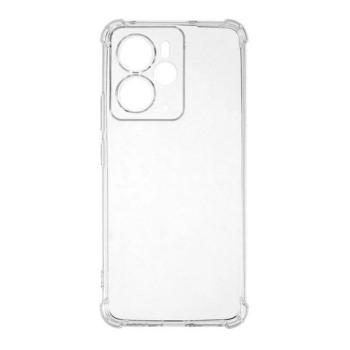 Realme 14, Szilikon tok, közepesen ütésálló, légpárnás sarok, átlátszó kép