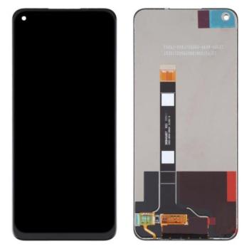 Realme 8 5G / Narzo 30 5G fekete LCD+érintőpanel kép