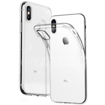 Realme C11 2021 / C20 hátlap tok, szilikon tok, átlátszó, 1mm, Slim kép