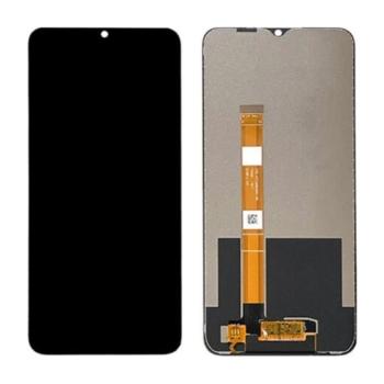 Realme C21Y / C25Y LCD + érintőpanel, fekete kép