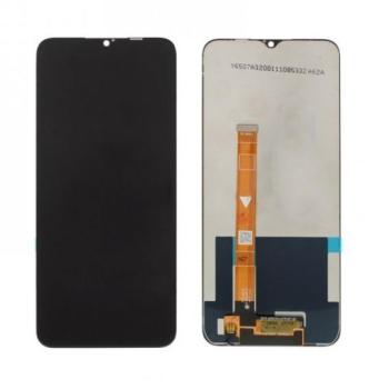 Realme C35 / Narzo 50A Prime fekete LCD+érintőpanel kép
