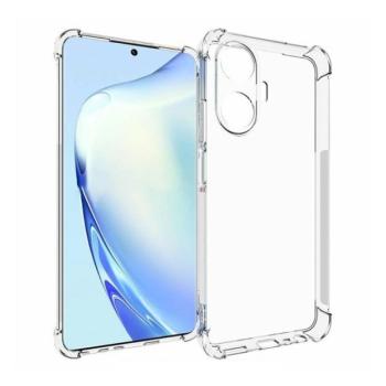 Realme C55, Szilikon tok, közepesen ütésálló, légpárnás sarok, átlátszó kép