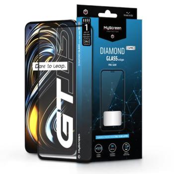 Realme GT 5G/GT Neo/GT ME edzett üveg képernyővédő fólia - MyScreen Protector Diamond Glass Lite Edge2.5D Full Glue - fekete kép