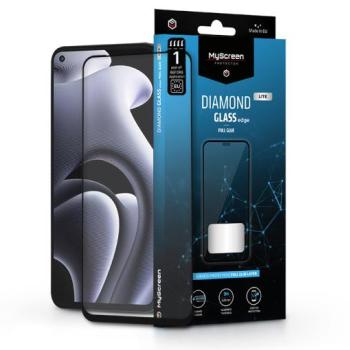 Realme GT Neo 2/GT Neo 3T edzett üveg képernyővédő fólia - MyScreen Protector Diamond Glass Lite Edge2.5D Full Glue - fekete kép