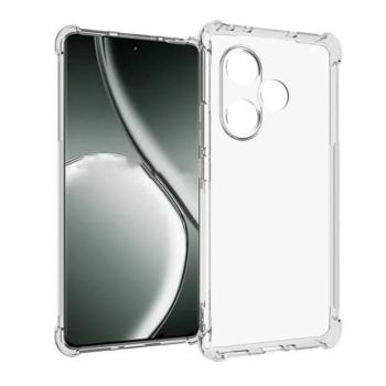 Realme GT6 / GT 6T / GT Neo6 / GT Neo6 SE, Szilikon tok, közepesen ütésálló, légpárnás sarok, átlátszó kép