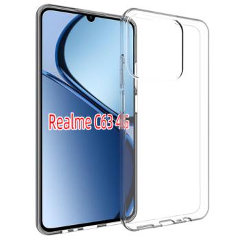 Realme Note 60 szilikon hátlap, Átlátszó kép